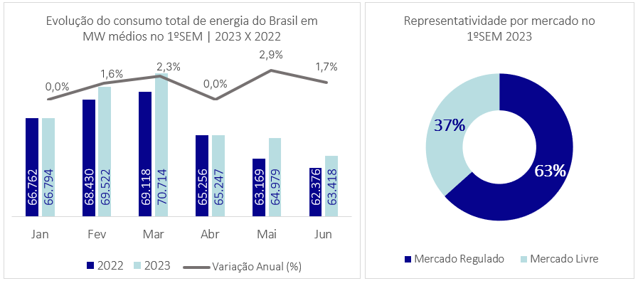 Consumo por ramo de atividade econômica