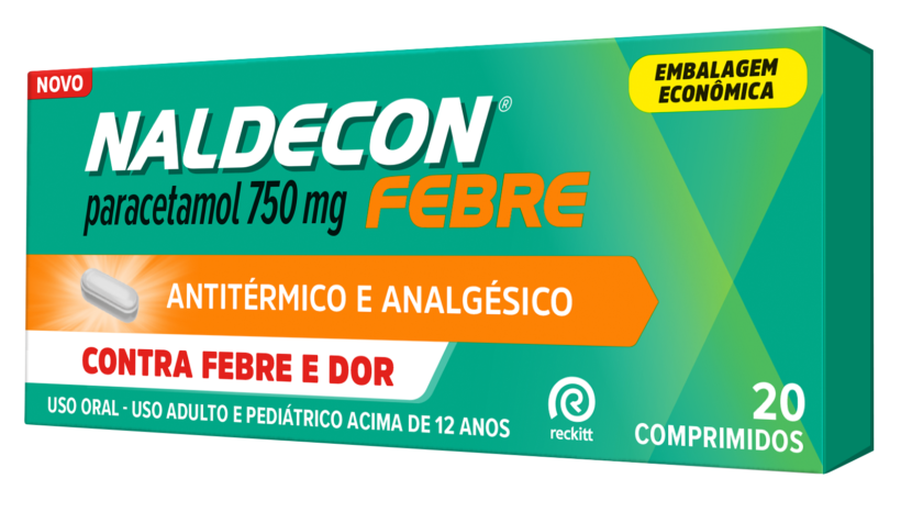 Naldecon Febre Ctcho 20comp