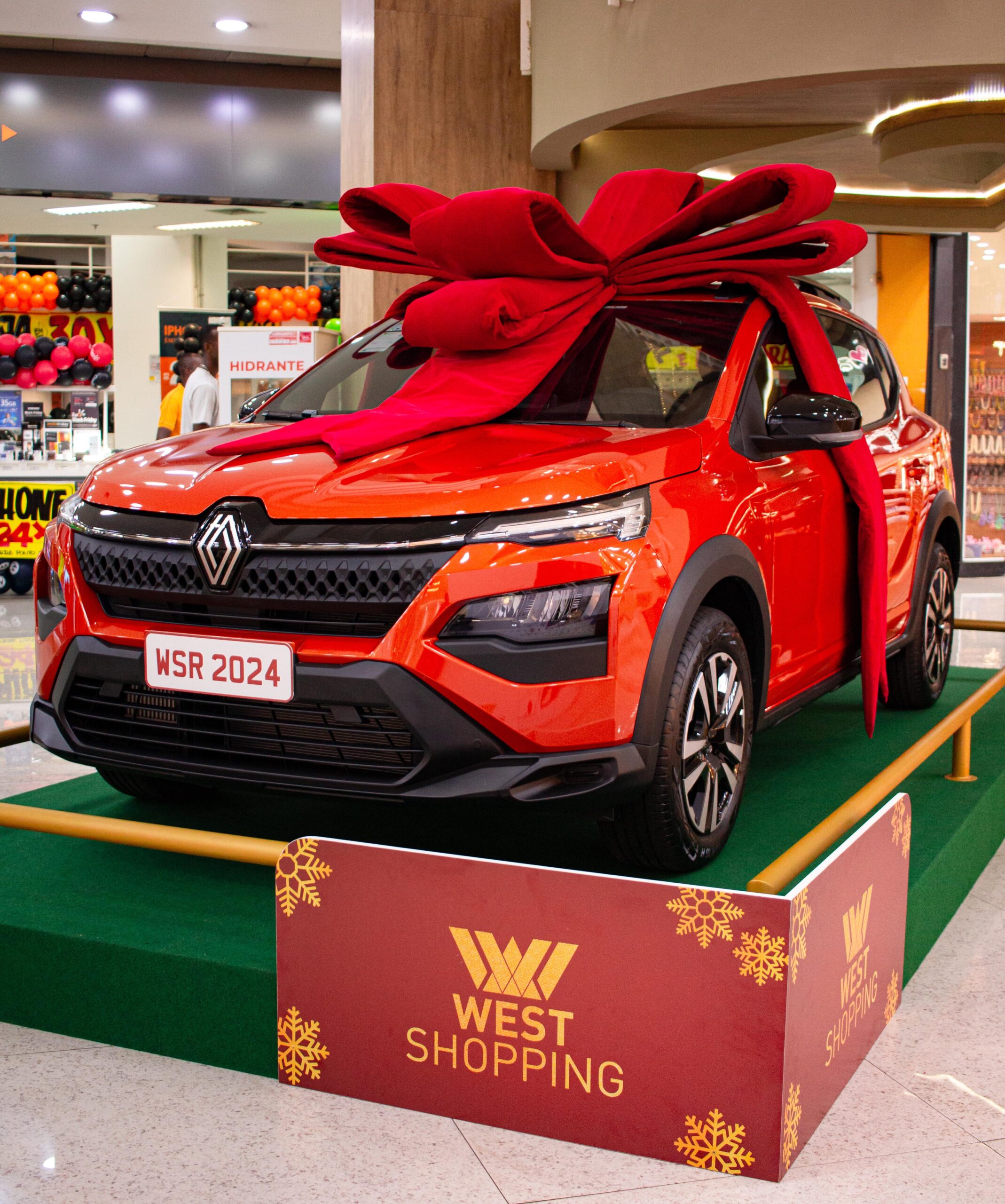 West Shopping sorteará, neste Natal, um Renault Kardian 0km