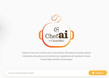 ChefAI: Cacau Show e BlueShift revolucionam a culinária com tecnologia e criatividade