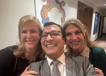 Ana Tereza Basílio, Nélio Georgini e Kátia Tavares