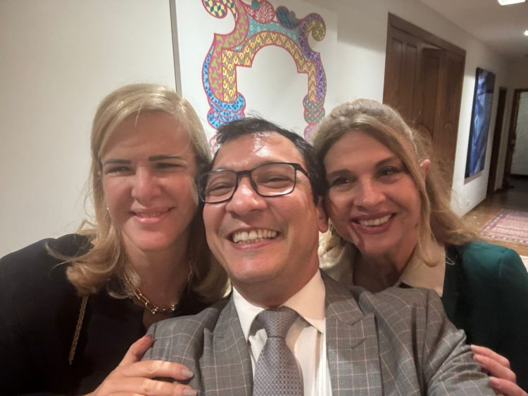 Ana Tereza Basílio, Nélio Georgini e Kátia Tavares