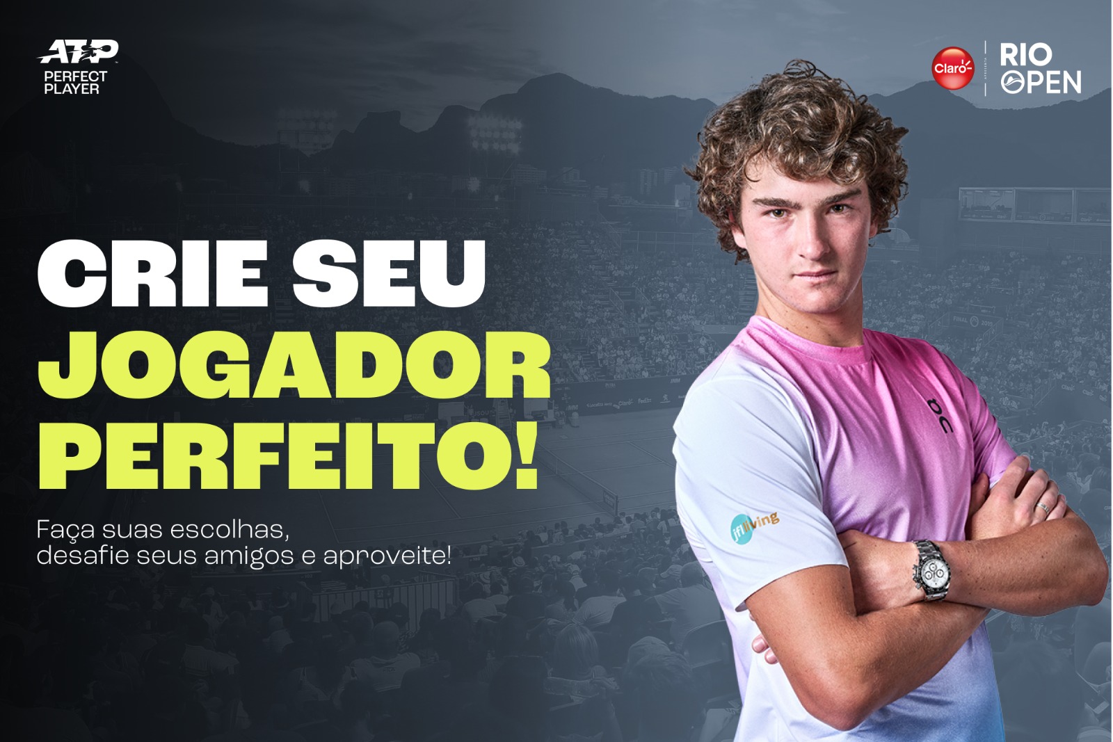 Perfect Player: ATP lança fantasy game no Rio Open