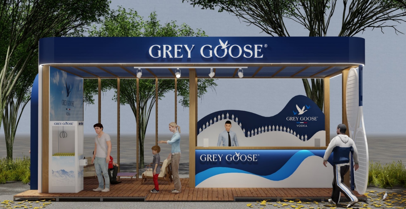 Grey Goose eleva o Rio Open 2025 a um novo patamar de sofisticação com bar exclusivo