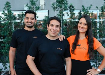 Thalles Brandão, Tiago Ferreira e Gisele do Carmo