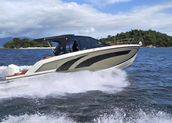 Lancha 'conversível' faz estreia nacional em um dos maiores eventos náuticos da América Latina em abril