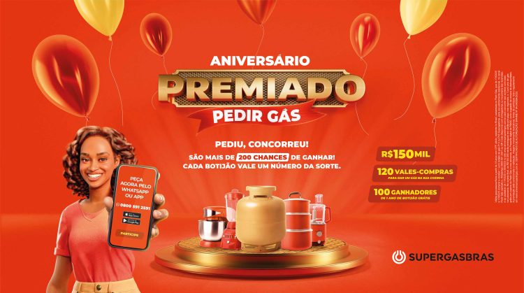 Supergasbras estreia nova fase na comunicação com campanha inédita de premiação para clientes