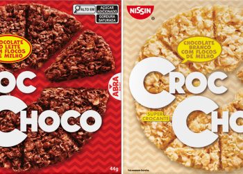 Croc Choco ao Leite e Croc Choco Branco