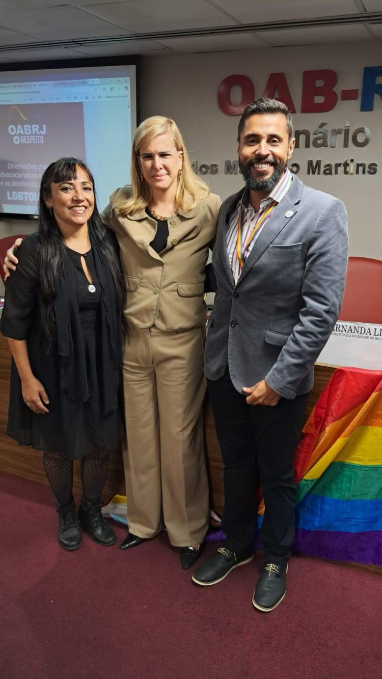 Graca Paes, Ana Tereza Basílio e Rafael Gomes