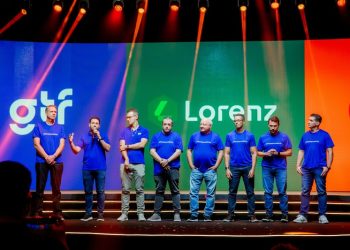 Corpo diretivo da GTF, antiga GTFoods, durante evento de lançamento do rebrading