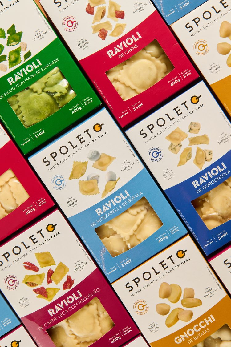 Gnocchi e raviólis do Spoleto estão disponíveis em mais de 800 pontos de venda espalhados pelo Brasil