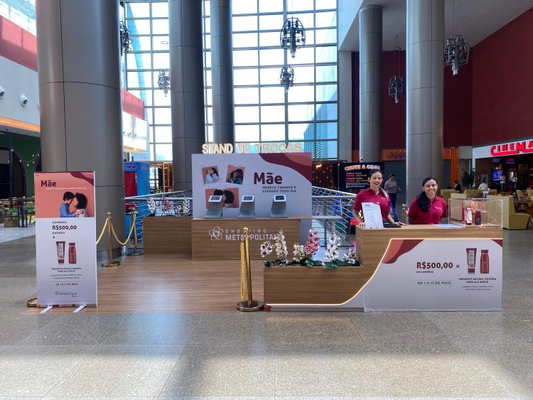 Shopping Metropolitano Barra celebra o Dia das Mães com campanha especial “comprou, ganhou” de presente Natura