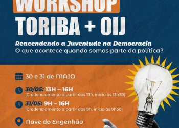 OIJ junto com o Instituto Toriba promover workshop para fortalecer participação das juventudes e inovação democrática no Rio de Janeiro
