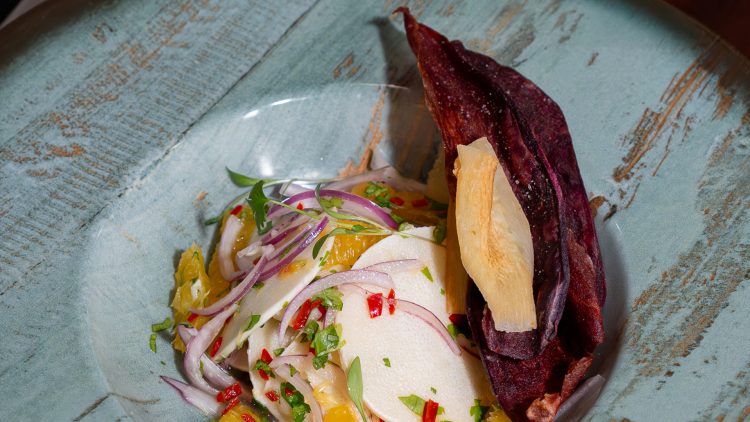 Ceviche de Pupunha - The Carioca