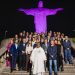 Diffucap celebra 50 anos com rebranding e novo presidente em evento no Cristo Redentor, que foi iluminado de roxo, cor da empresa orgulhosamente carioca
