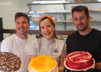 Luis Filipi Bicudo, Claudia Lisboa e Diego Caumo - foto: Victor Jandre