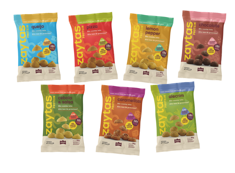 Novos sabores de Zaytas Protein, com 12g de proteína em cada unidade