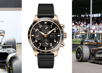 Para o aguardado “F1 – O Filme”, a luxuosa maison IWC Schaffhausen criou relógios especiais para os atores