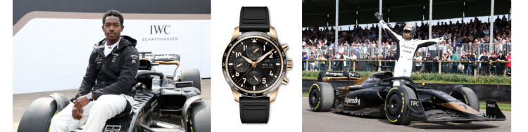 Para o aguardado “F1 – O Filme”, a luxuosa maison IWC Schaffhausen criou relógios especiais para os atores