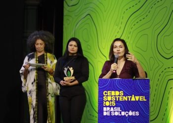 Presidente do CEBDS, recebeu lideranças e especialistas no Congresso Sustentável 2025 (Foto: Carlos Borges / CEBDS)