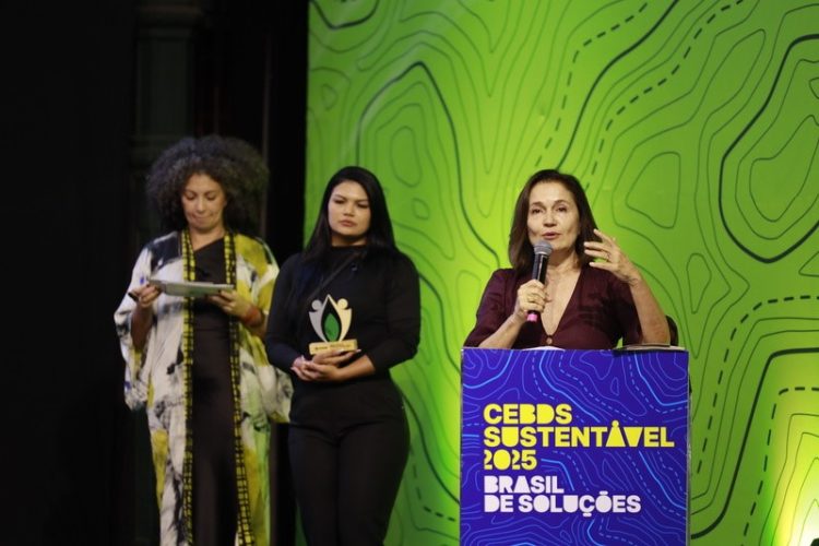 Presidente do CEBDS, recebeu lideranças e especialistas no Congresso Sustentável 2025 (Foto: Carlos Borges / CEBDS)