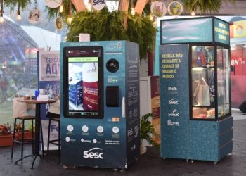 Rio Gastronomia tem troca de resíduos recicláveis por produtos de lona reutilizada