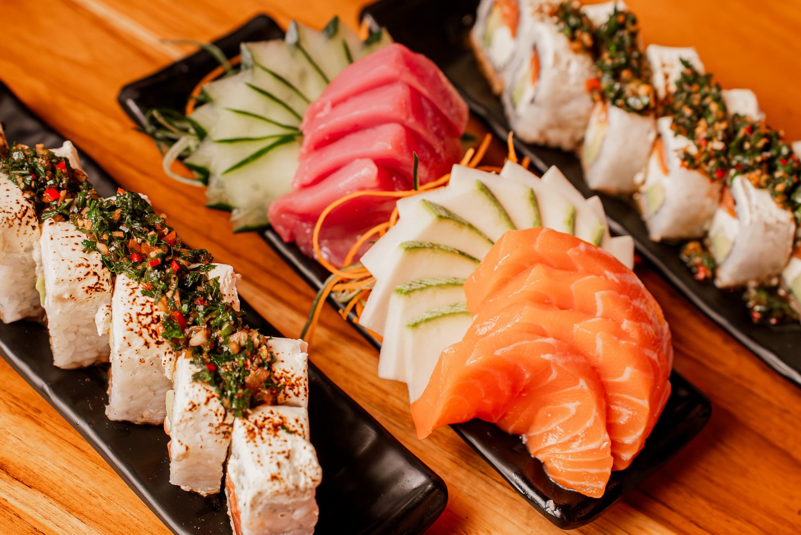 Sashimis e Makiphiladelfia