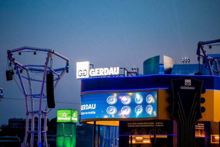 Aço Gerdau 100% reciclável estará presente no The Town 2025 - divulgação Gerdau