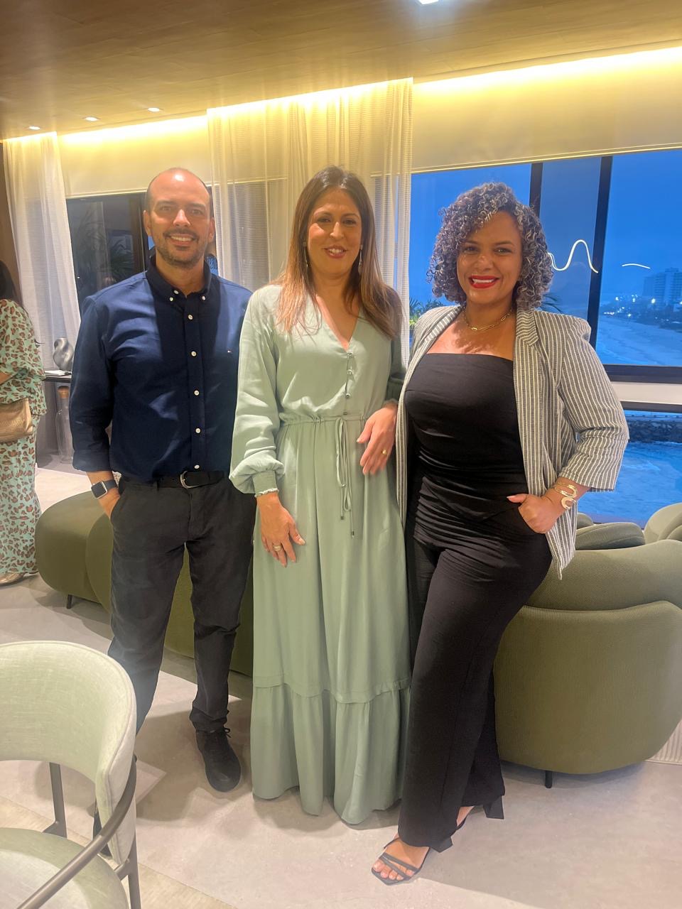 Anderson Cortes, Byanca Pietroluongo e Quele Alves Andrade