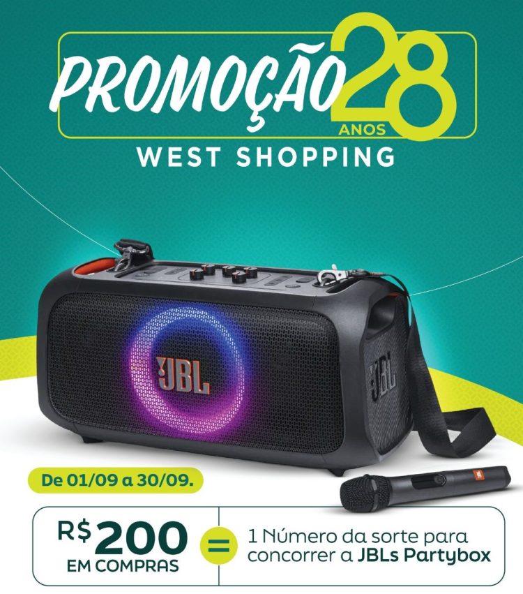 28 anos West Shopping