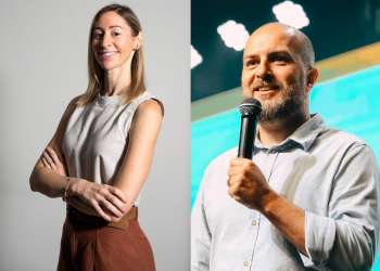 Katie Pierozzi - CEO Mambo Wifi e Leandro Gonçalves