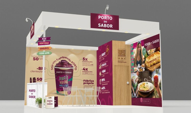 Stand Porto do Sabor - Feira ABF