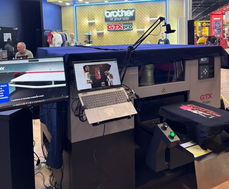GTX 600, da Brother, potencializa a produtividade de impressão digital na indústria.