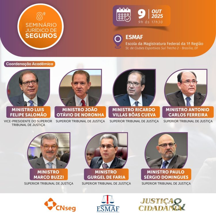 8º Seminário Jurídico de Seguros debate o novo Marco Legal dos Seguros