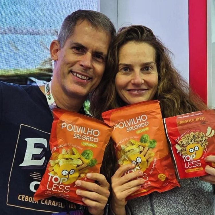 Topless estreia no mercado com snacks saudáveis, coloridos e acessíveis