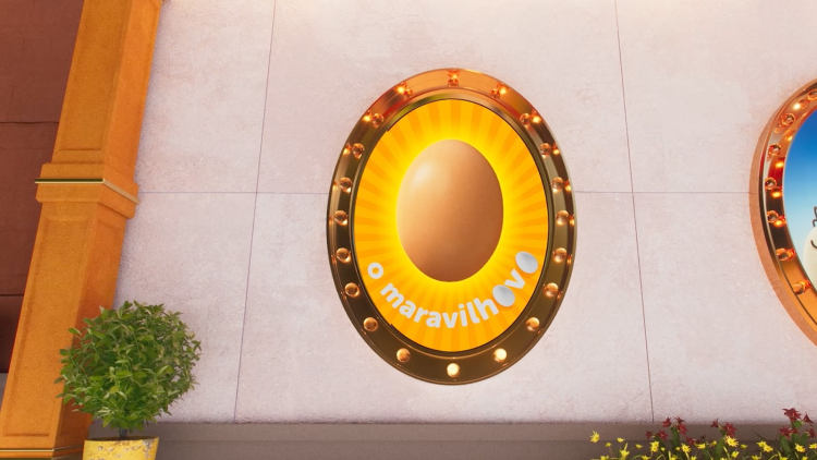 No filme, galinhas passeiam pela cidade e decidem ir ao cinema. (Crédito: Divulgação)