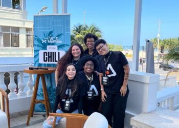 Alunas da Plataforma Impact participaram do HackMeridian, na última segunda-feira (15)