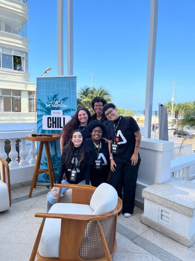 Alunas da Plataforma Impact participaram do HackMeridian, na última segunda-feira (15)