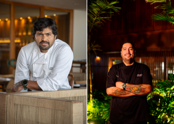 Chef Rubens Gonçalo (foto: Tomás Rangel) e Félix Sánchez (foto: Divulgação)