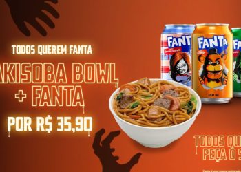 China in Box e Fanta lançam campanha especial para o mês do Halloween