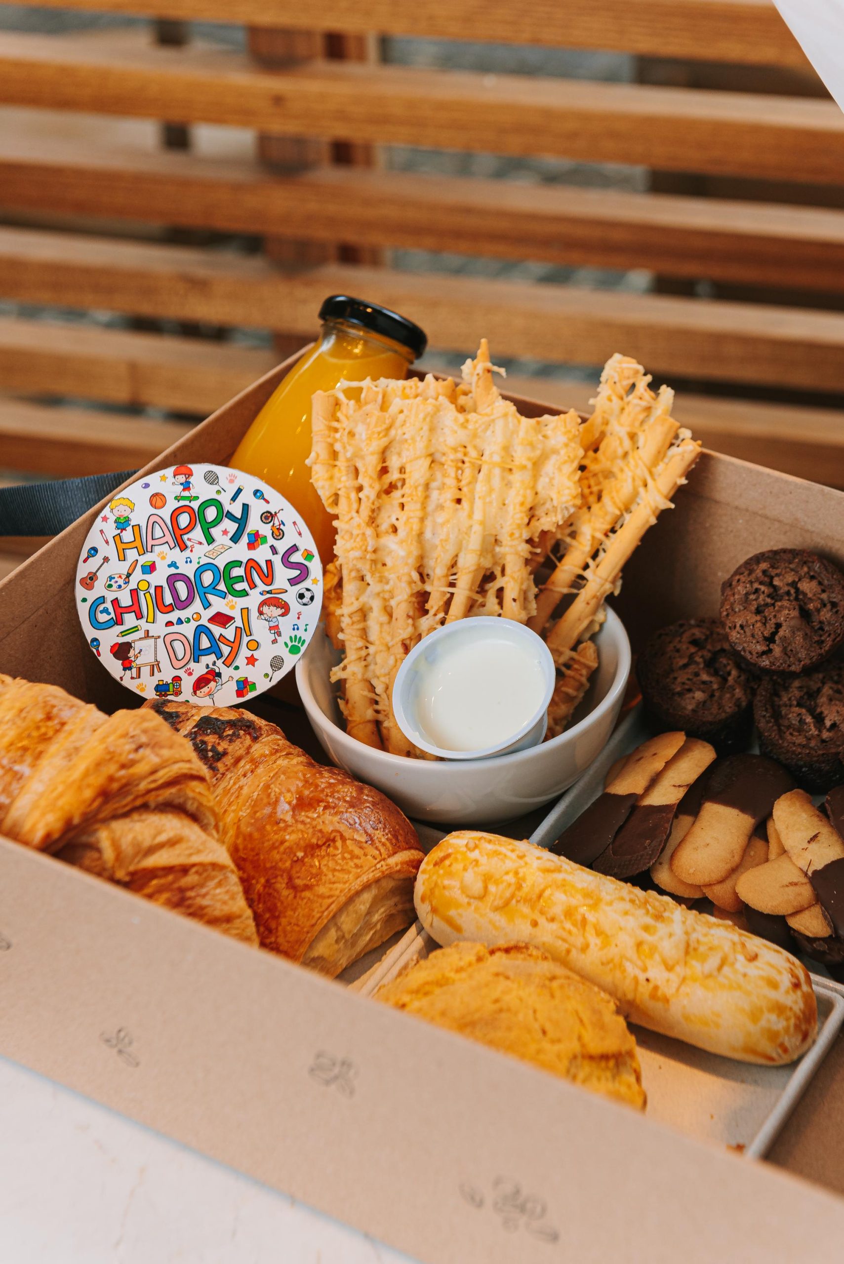 Cesta de Café da Manhã Kids