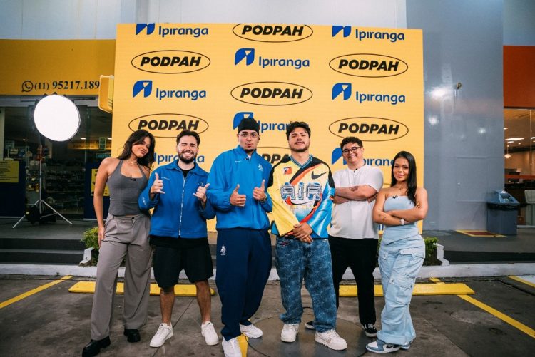 Ipiranga e Podpah lançam primeiro game show gravado em um posto de combustível no Brasil