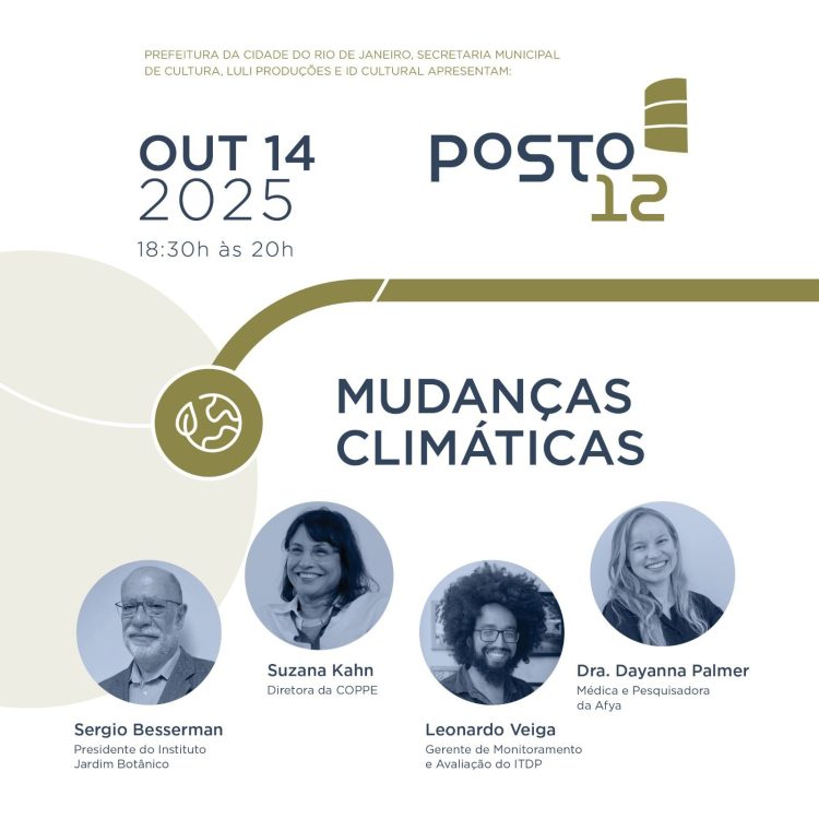 Em ritmo de COP30, evento no Leblon promove debate gratuito com grandes nomes