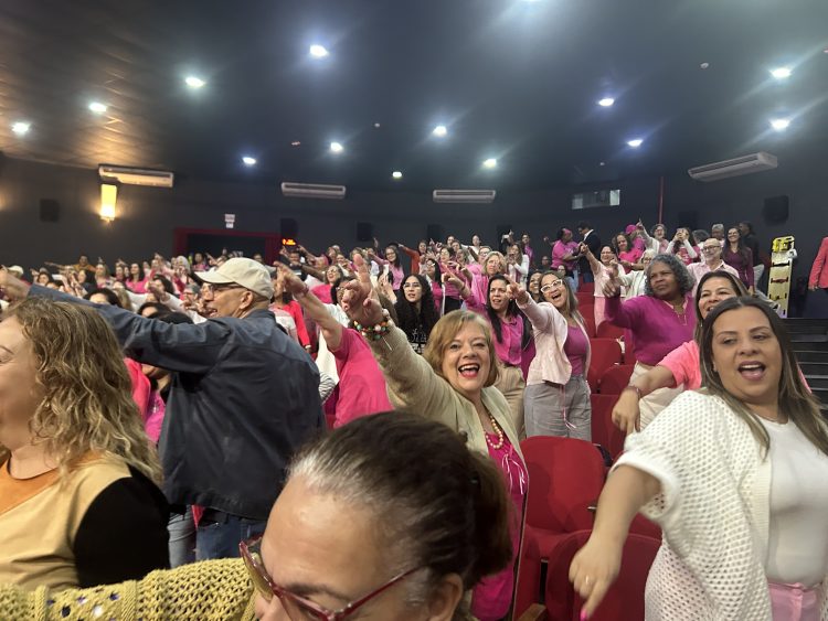O NDP lotou o teatro do Reserva Cultural