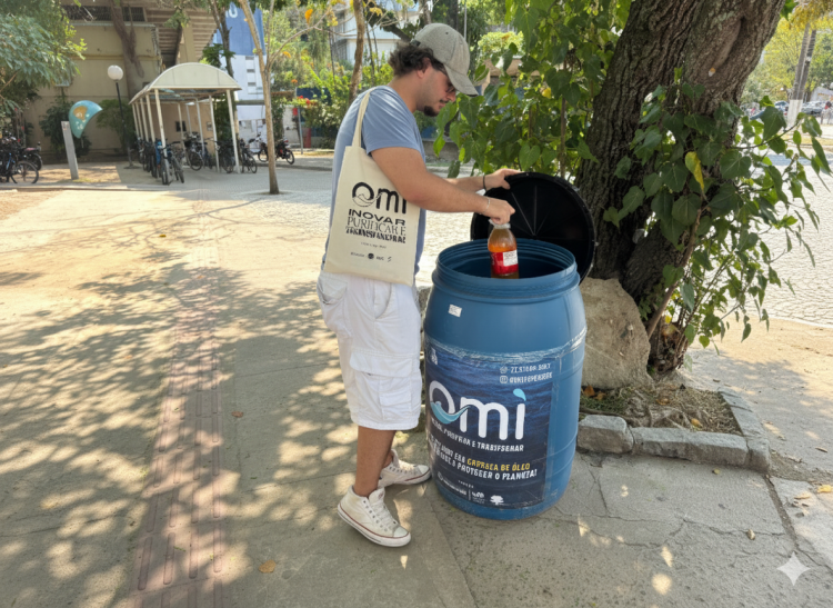 Sustentabilidade e Educação ambiental: UFF recebe pontos de coleta de óleo usado para destinação e produção de sabão ecossustentável