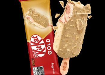 Froneri apresenta edição limitada de picolé KitKat® Gold