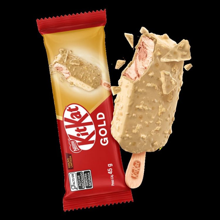 Froneri apresenta edição limitada de picolé KitKat® Gold