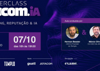FSB Holding e Templo promovem Masterclass gratuita sobre marketing, reputação e inteligência artificial