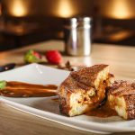 Rabanada com doce de leite