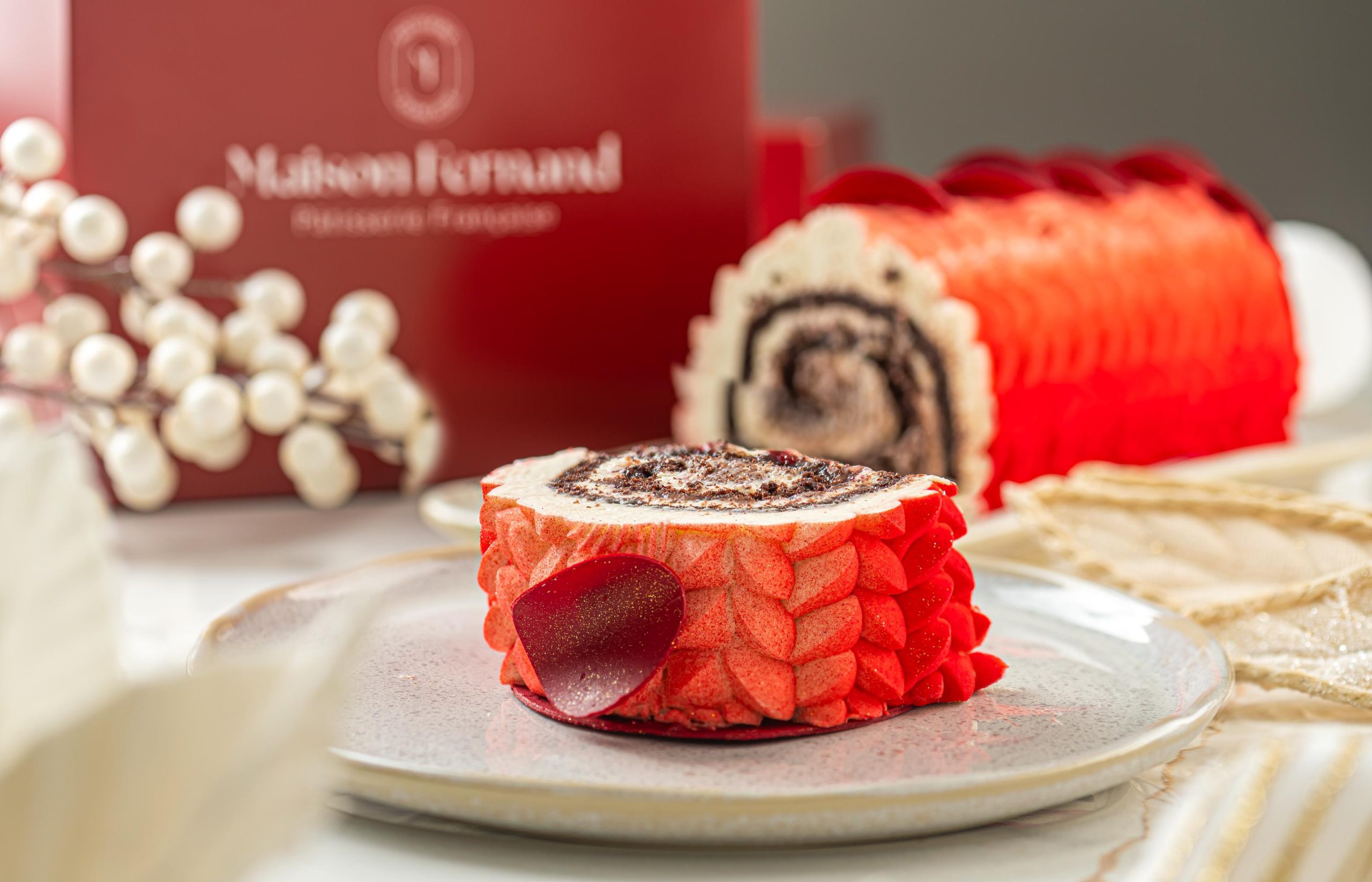 Maison Fernand - Bûche de Noël - Speculoos com Avelã - Foto; Tomás Vélez
